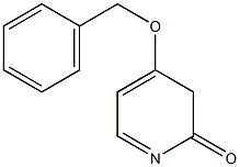 4-苄氧基-2(1H)-吡啶酮结构式