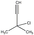 3-氯-3-甲基-1-丁炔结构式