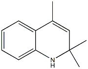 2,2,4-三甲基-1,2-二氢化喹啉聚合体结构式