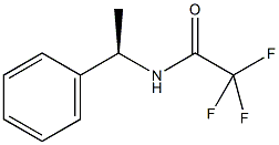 2,2,2-三氟-N-[(R)-α-甲苄基]乙酰胺结构式
