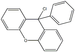 9-氯-9-苯基呫吨结构式