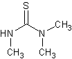 三甲基硫脲结构式