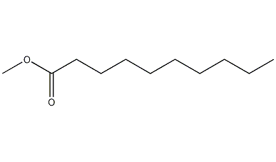 癸酸甲酯结构式