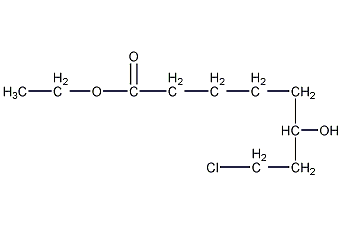6-羟基-8-氯辛酸乙酯结构式