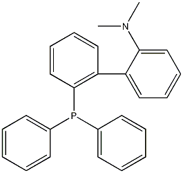 2-二苯基磷-2-(N,N-二甲氨基)联苯结构式
