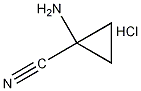 1-氨基-环丙基氰盐酸盐结构式