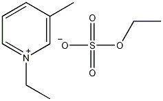 1-乙基-3-甲基吡啶硫酸乙酯结构式