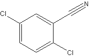 2,5-二氯苯腈结构式