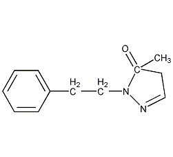 2,4-dihydro-3-methyl-2-phenethyl-3H-pyrazol-3-one