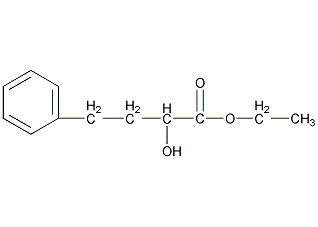 (R)-2-羟基-4-苯基丁酸乙酯结构式