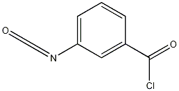 3-异氰氧基苯甲酰氯结构式