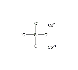 原硅酸钴(Ⅱ)结构式
