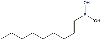 反-1-壬烯基硼酸结构式