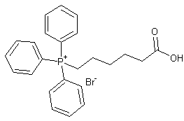 (5－羧基戊基)三苯基溴化磷结构式