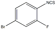4-溴-2-氟苯基异硫氰酸结构式