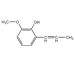 2-(1-丙烯基)-6-甲氧基结构式