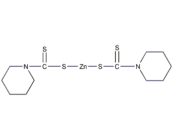 促进剂ZPDC结构式