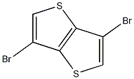 3,6-二溴噻吩[3,2-b]噻吩结构式