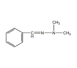 2,2-二甲基肼苯甲醛结构式