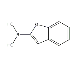 苯并呋喃-2-硼酸结构式