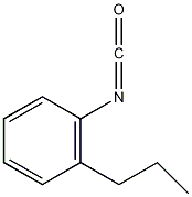 2-正丙基苯异氰酸酯结构式