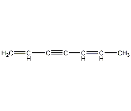 1,5-庚二烯-3-炔结构式