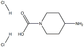 4-氨基哌啶-1-羧酸二盐酸结构式