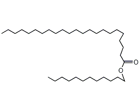 二十三烷酸十二烷基酯结构式