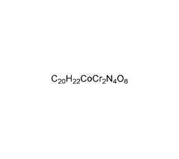 四吡啶重铬酸合钴(Ⅱ)结构式