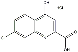 7-氯犬尿酸结构式