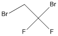 1,2-二溴-1,1-二氟乙烷结构式