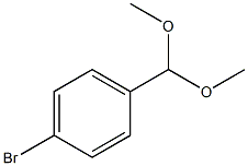 4-溴苯甲醛二甲基缩醛结构式