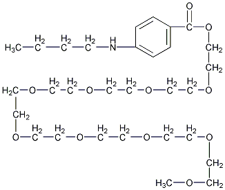 苯佐那酯结构式
