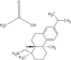 脱氢枞胺乙酸结构式