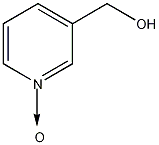 3-吡啶甲醇氮氧化物结构式