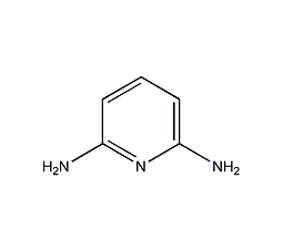2,6-二氨基吡啶结构式