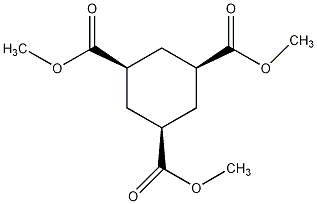 顺,顺-1,3,5-环己三羧酸甲酯结构式