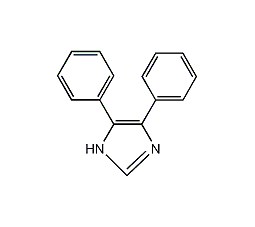 4,5-二苯咪唑结构式