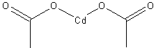 乙酸镉结构式