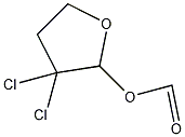 3,3-Dichloro-2-formoxytetrahydrofuran