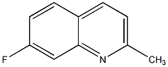 7-氟-2-甲基吡啶结构式