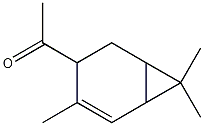 乙酰基蒈烯结构式