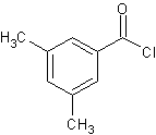 3,5-二甲基苯甲酰氯结构式