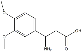 3-Amino-3-(3,4-dimethoxyphenyl)propionic acid