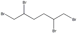 1,2,5,6-四溴己烷结构式