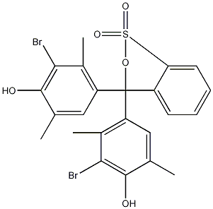 溴二甲苯酚蓝结构式