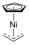烯丙基(环戊基)镍结构式