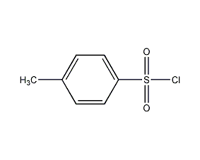 对甲苯磺酰氯结构式