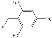 2,4,6-三甲基苯甲基氯结构式