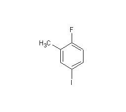 2-氟-5-碘代甲苯结构式